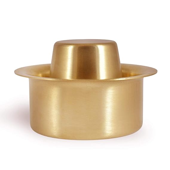 COFFEE GLASS WITH DABARA BRASS - 120ML