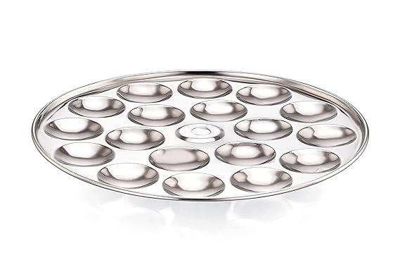 MINI IDLI PLATE STAINLESS STEEL - 18 MINI IDLI