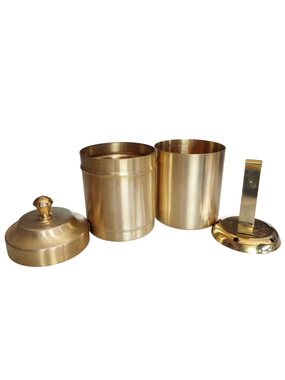 Buy Premium Brass Coffee Filter Online | Traditional South Indian Filter Coffee Maker
