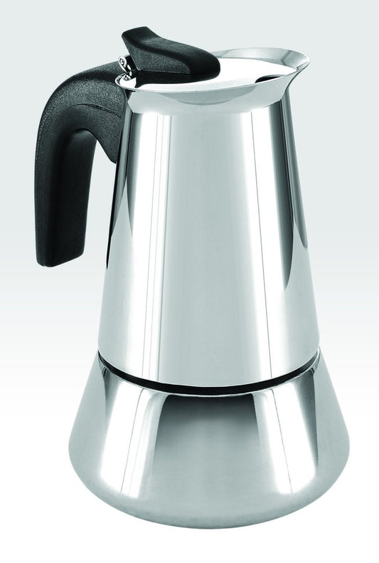 COFFEE PERCOLATOR STAINLESS STEEL - 4CUPS