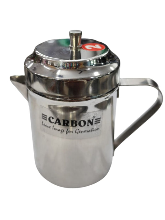 GHEE POT  STAINLESS STEEL WITH HANDLE - 200ML