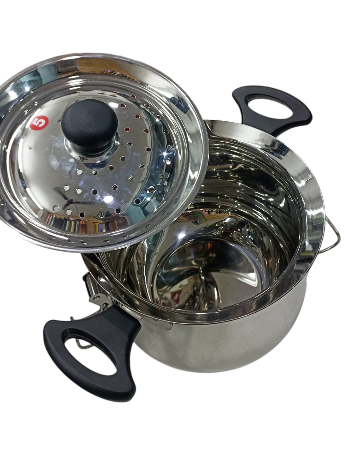 RICE POT WITH CLIP LOCK 2.5 LITRES CAPACITY