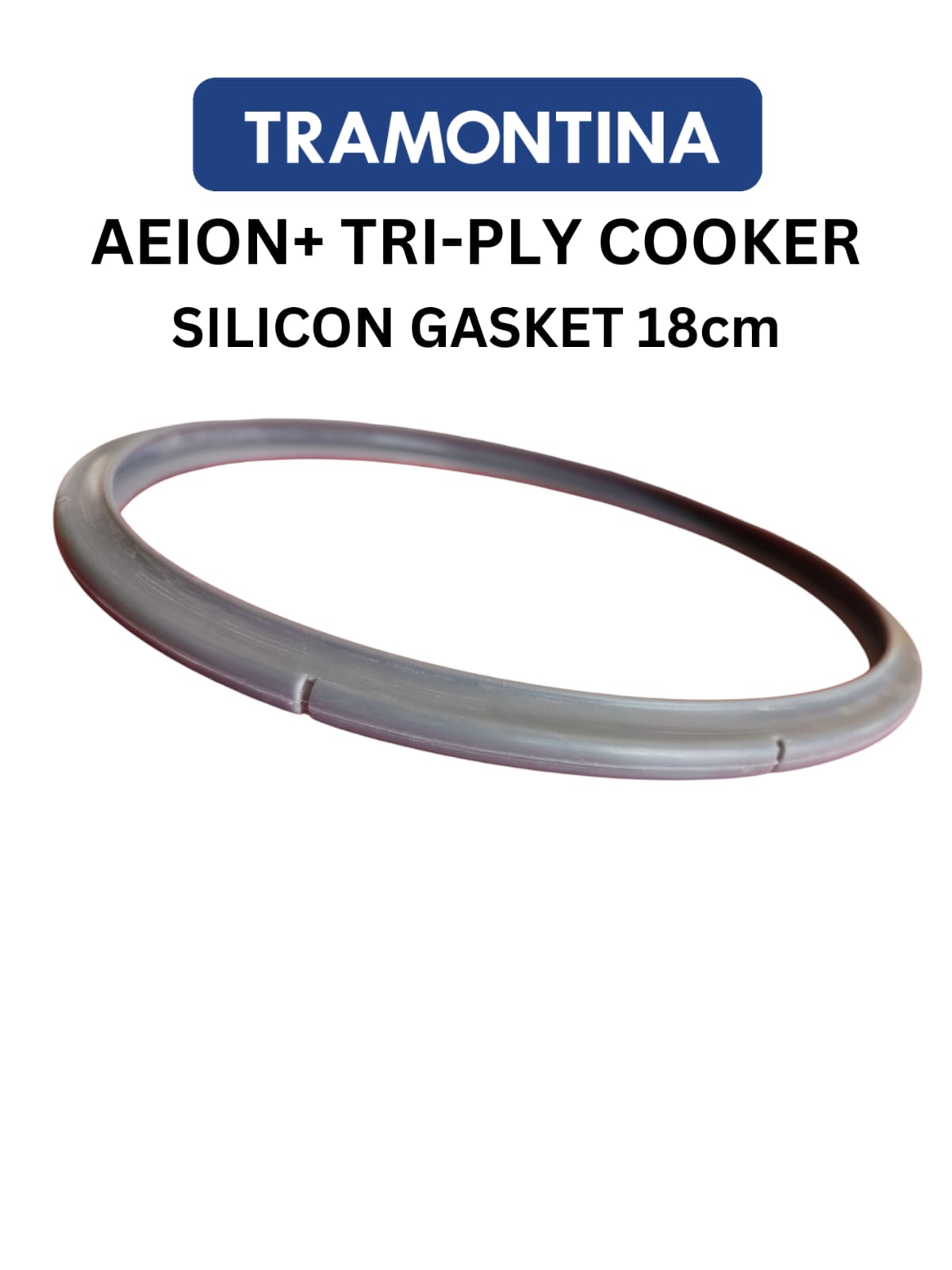 Tramontina Triply Cooker Silicone Gasket 18cm | Original Replacement Seal Ring