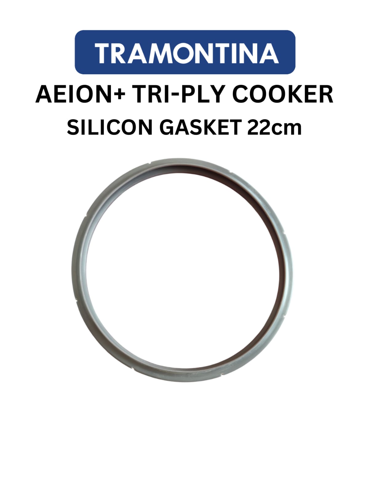 Tramontina Triply Cooker Silicone Gasket 22cm | Original Replacement Seal Ring