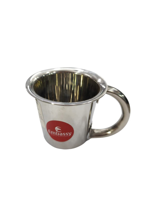 COFFEE GLASS STAINLESS STEEL - 100ML - SIZE - 0